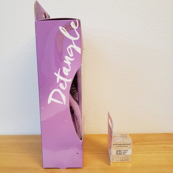 Wet Brush Detangle Hair Brush & Towel Twist + invisibobble Traceless Hair Ring - Picture 5 of 8